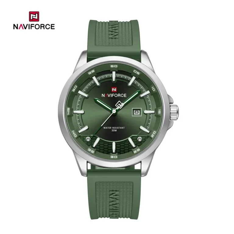 ساعت مردانه نیوی فورس Naviforce NF9248 T/S/GN/GN اورجینال (x)