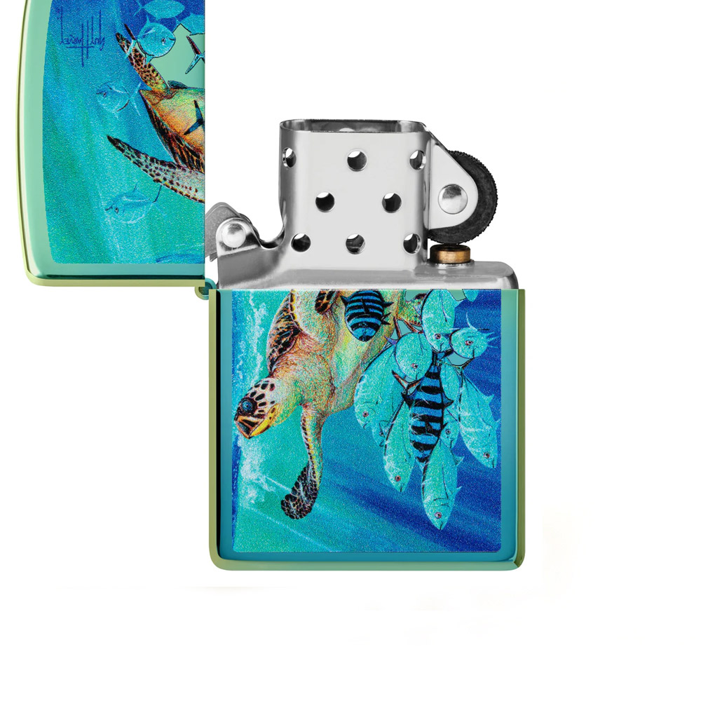 فندک زیپو اصل 48967 49191 GUY HARVEY - تصویر 2