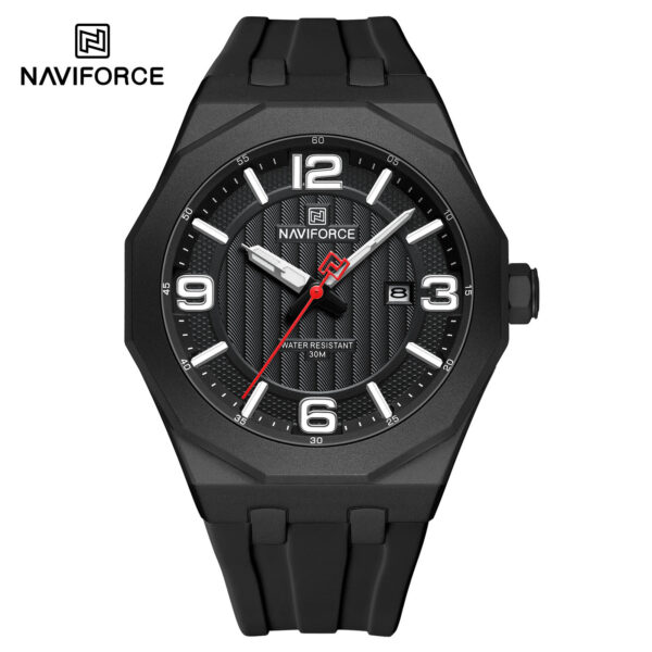 ساعت مردانه نیوی فورس Naviforce NF8079 B/B/B اورجینال (x)