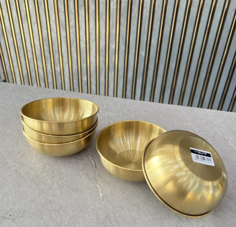 کاسه استیل طلایی 81-0611 وارداتی