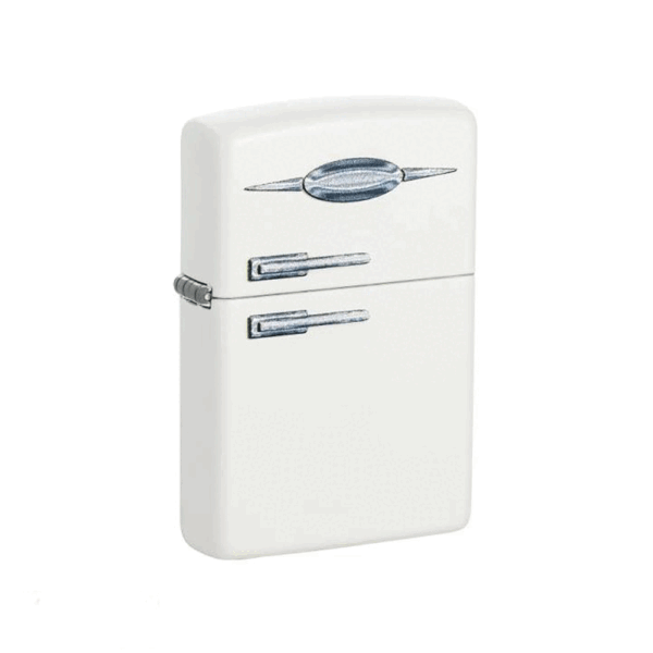 فندک زیپو اصل 214 49636 RETRO FRIDGE DESIGN