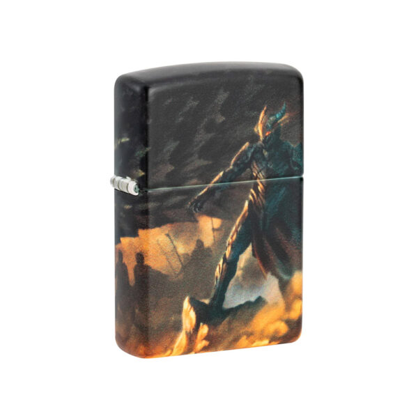 فندک زیپو اصل 46284 49352 KNIGHT AND DRAGON DES