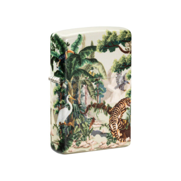 فندک زیپو اصل 46016 49352 TIGER IN JUNGLE DESIGN