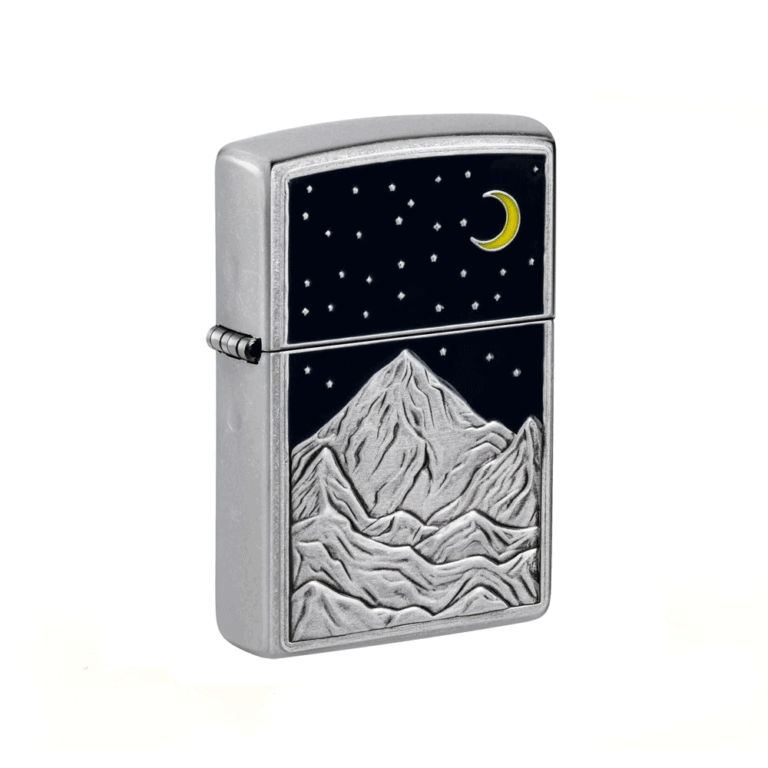 فندک زیپو اصل 207 48632 MOUNTAINS EMBLEM