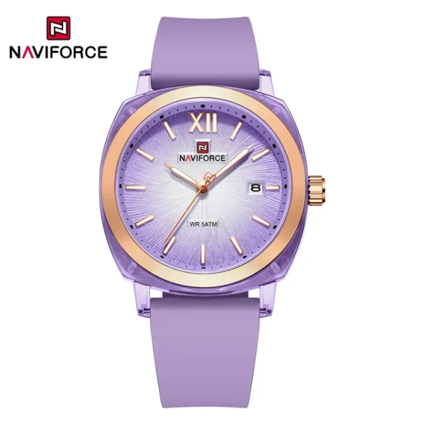 ساعت مچی زنانه نیوی فورس مدل NF6111 PE/PE اورجینال (x)