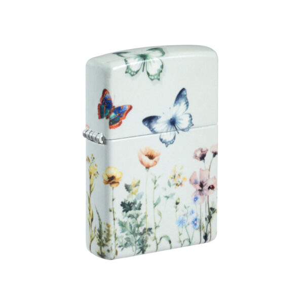 فندک زیپو اصل 46703 49193 BUTTERFLIES AND FLOWER