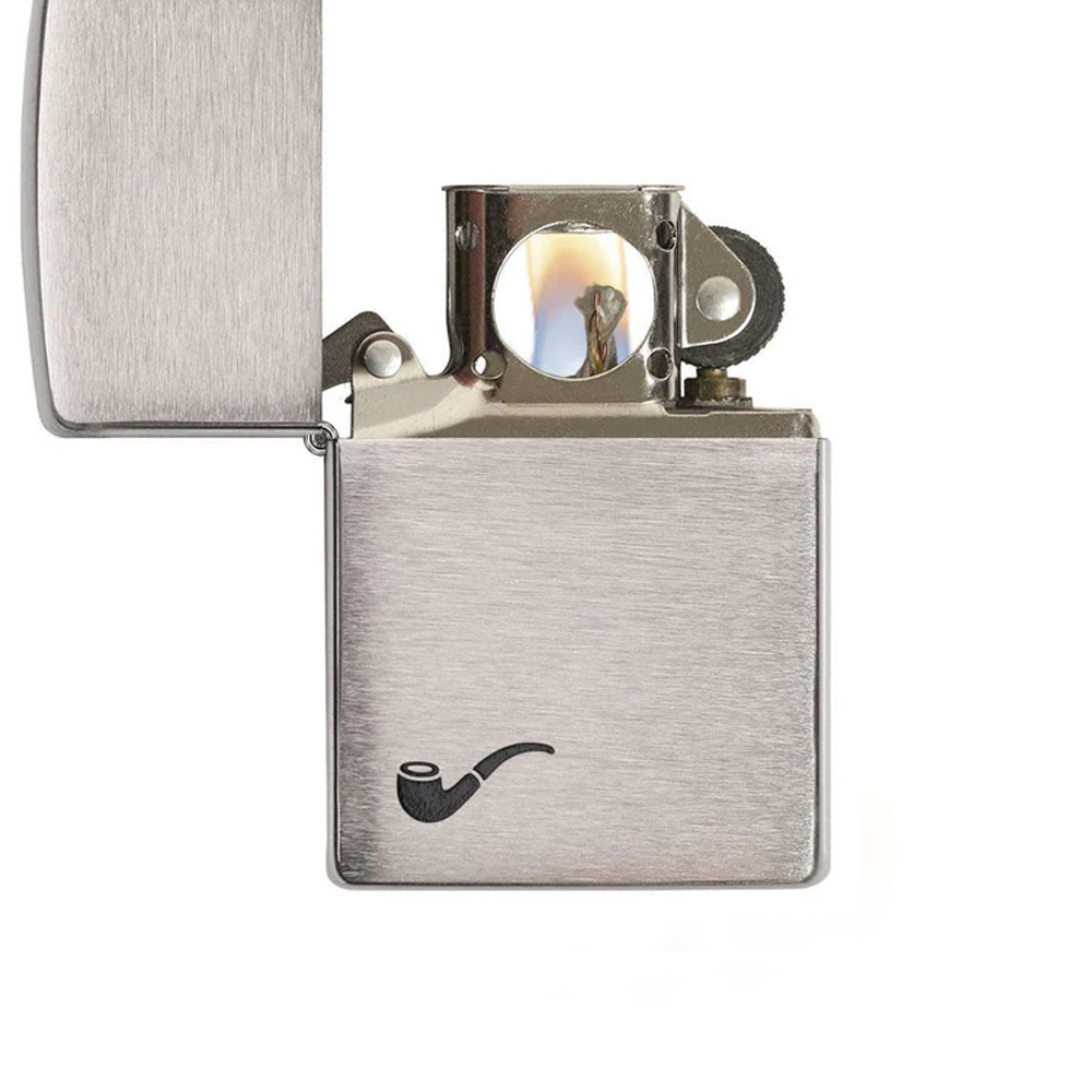 فندک زیپو اصل 200PL-BRFIN.CHR PIPE LIGHTER - تصویر 2