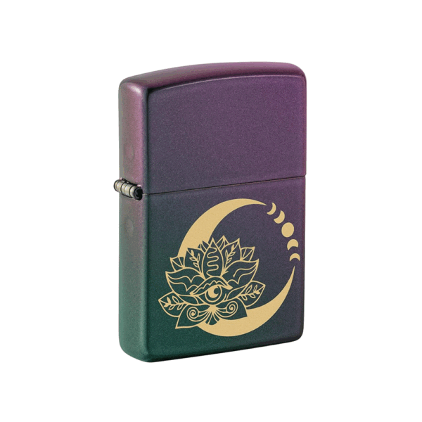 فندک زیپو اصل 49146 48587 LOTUS MOON DESIGN