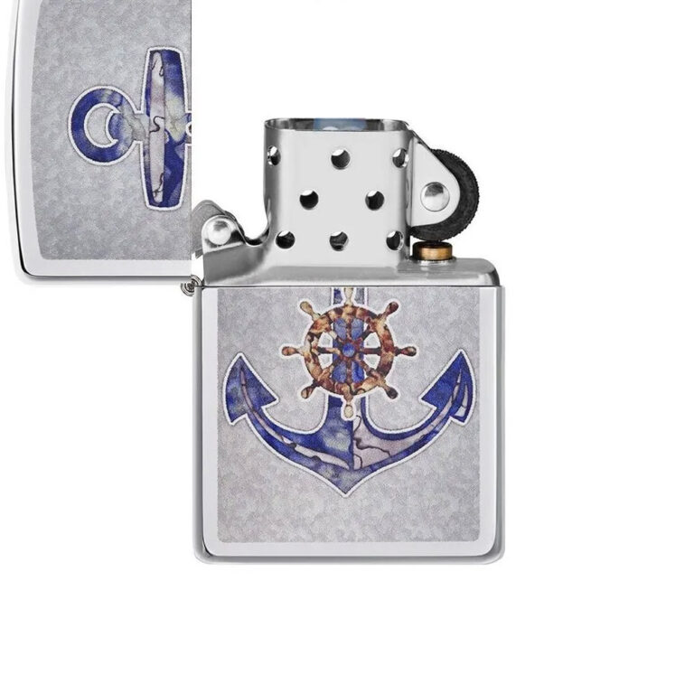 فندک زیپو اصل 49411 250 ANCHOR DESIGN