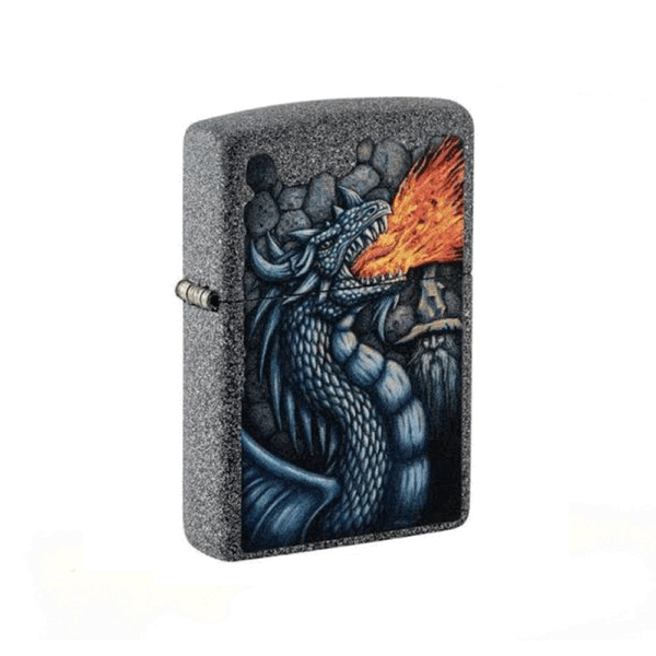 فندک زیپو اصل 49776 211 FIERY DRAGON DESIGN