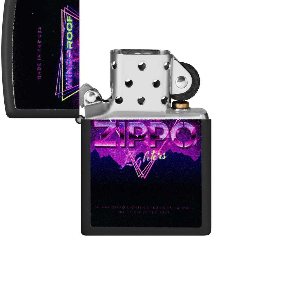 فندک زیپو اصل 46247 218 ZIPPO TRIANGLE DESIGN - تصویر 2
