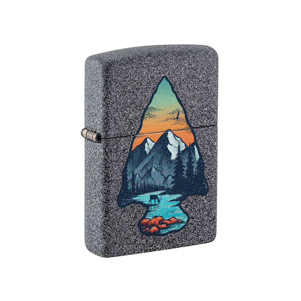 فندک زیپو اصل 46007 211 MOUNTAIN DESIGN