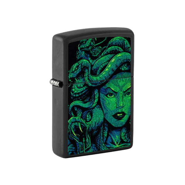 فندک زیپو اصل 218 48609 MEDUSA DESIGN