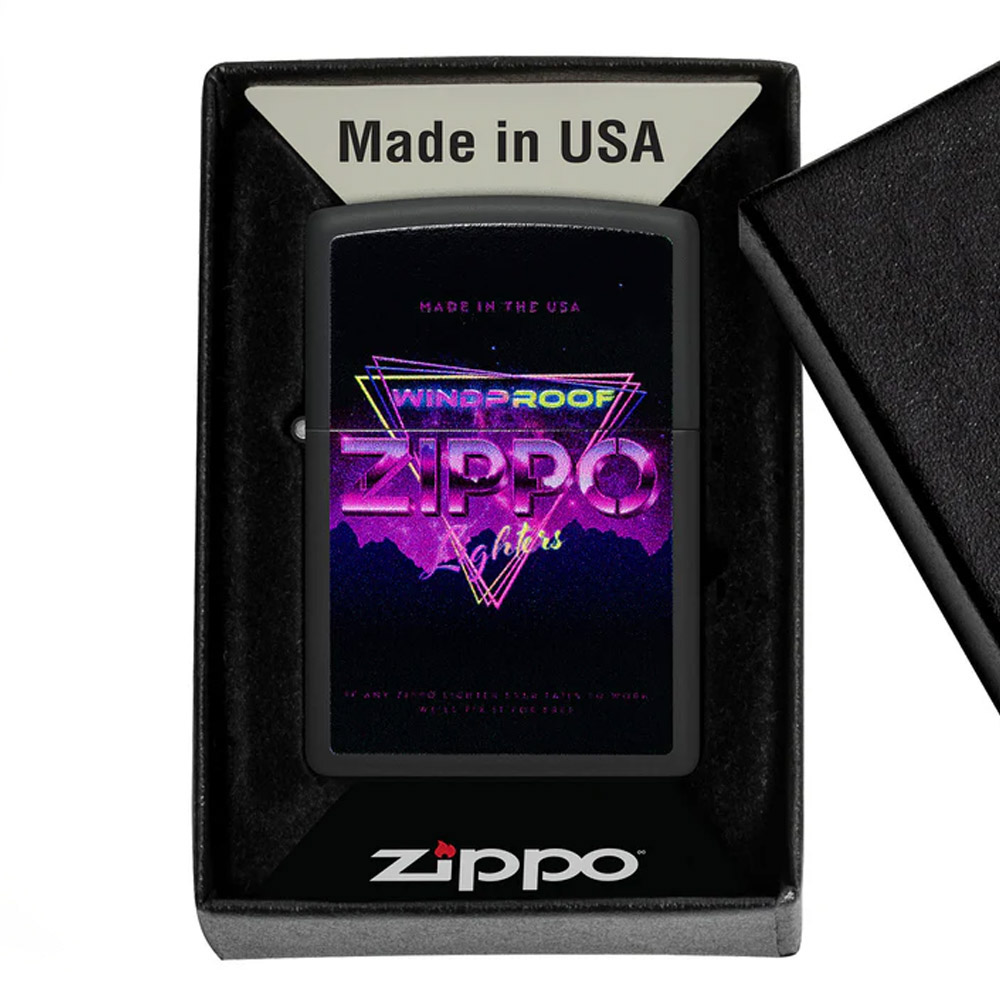 فندک زیپو اصل 46247 218 ZIPPO TRIANGLE DESIGN - تصویر 3