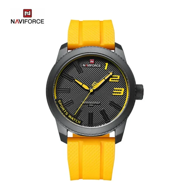 ساعت مردانه نیوی فورس Naviforce NF9202 B/Y/Y اورجینال (x)