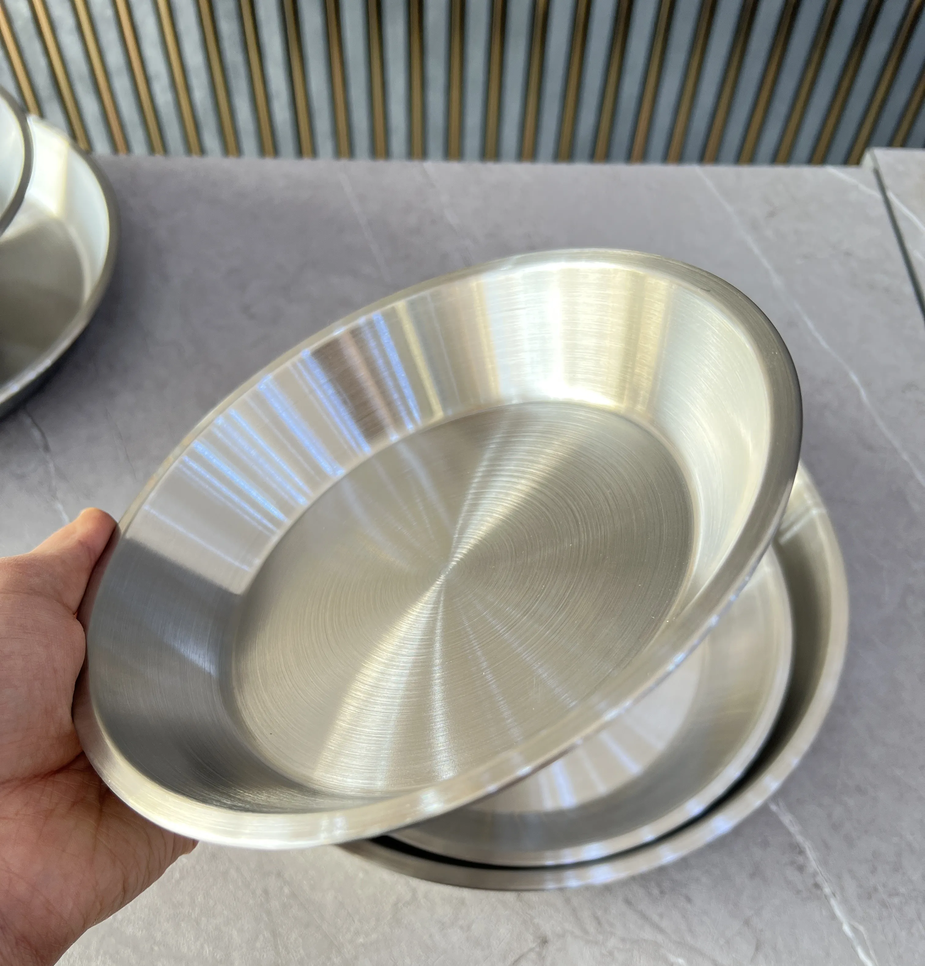 ظرف استیل طلایی کد 44-0611 (x) - Image 3