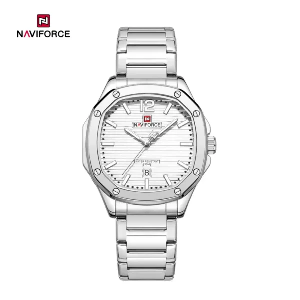 ساعت مردانه نیوی فورس Naviforce NF9243 S/W اورجینال (x)