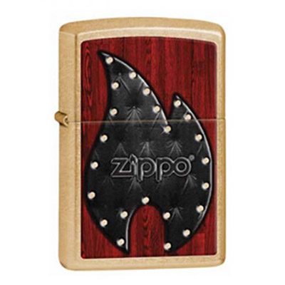 فندک زیپو اصل 28832 207G LEATHER FLAME