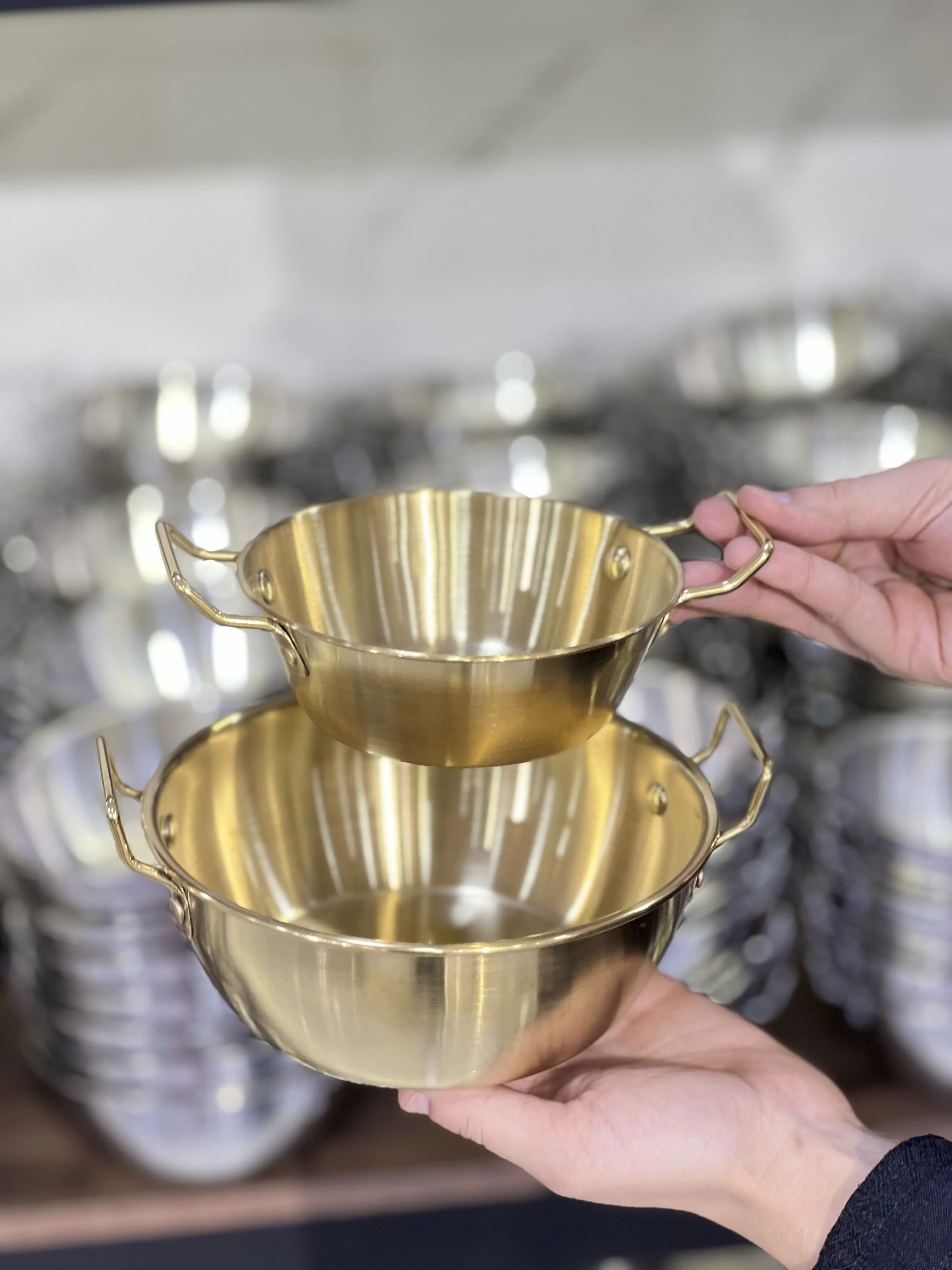کاسه استیل 2 دسته کد 88-0611 (x) - Image 3