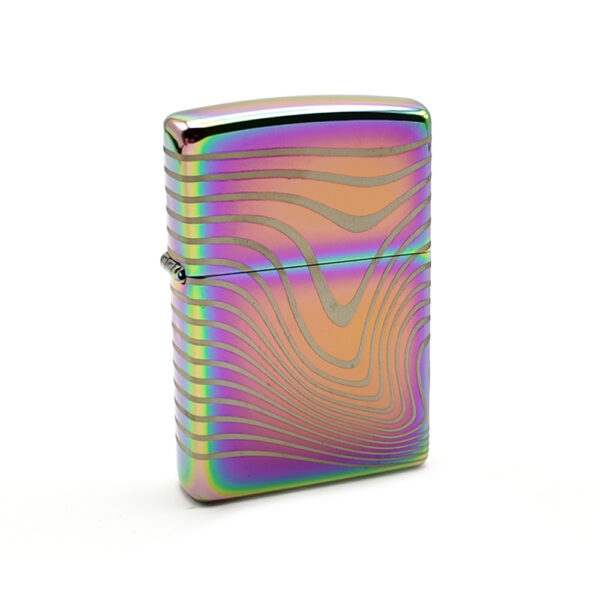 فندک زیپو اصل 48775 151 WAVY PATTERN DESIGN