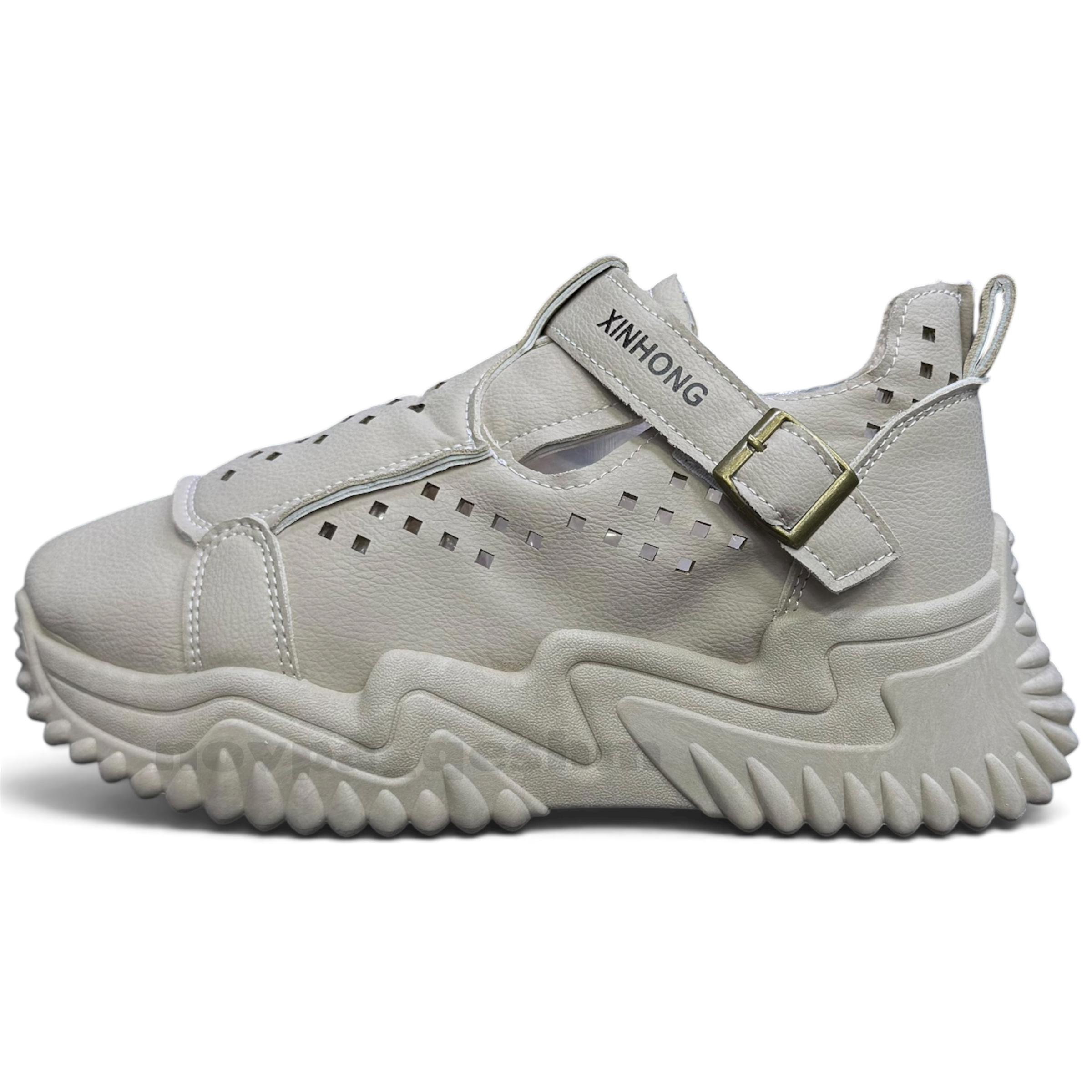 کفش کتونی لژمخفی لژدار زنانه Women’s Hidden Wedge Platform Sneakers - Image 2