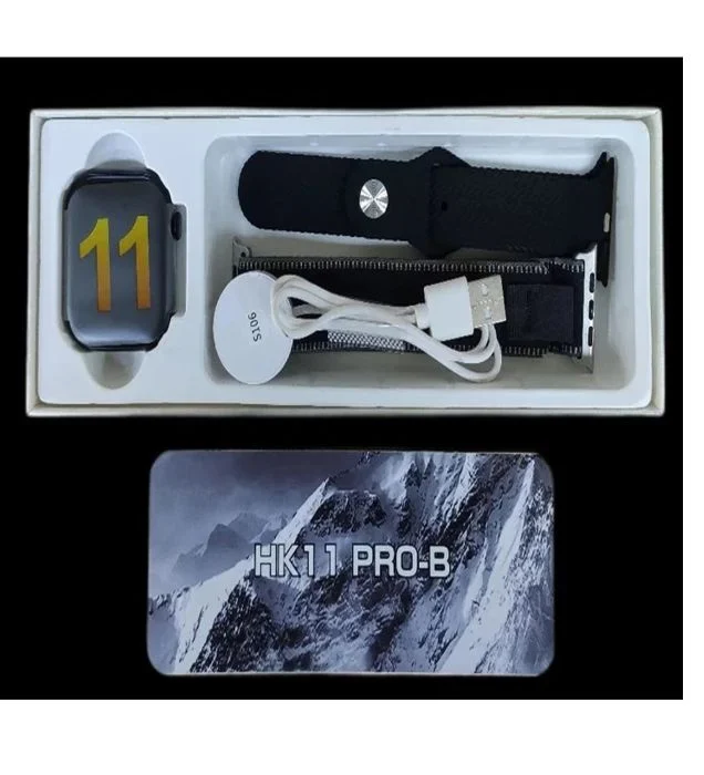 ساعت هوشمند ویرفیت مدل HK11 PRO-B سایز ۲.۰۲ اینچ با بند سیلیکونی (MK) - Image 3