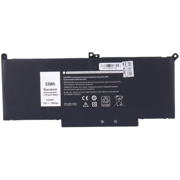 باتری لپ تاپ دل Dell Latitude F3YGT 4Cell کد 2