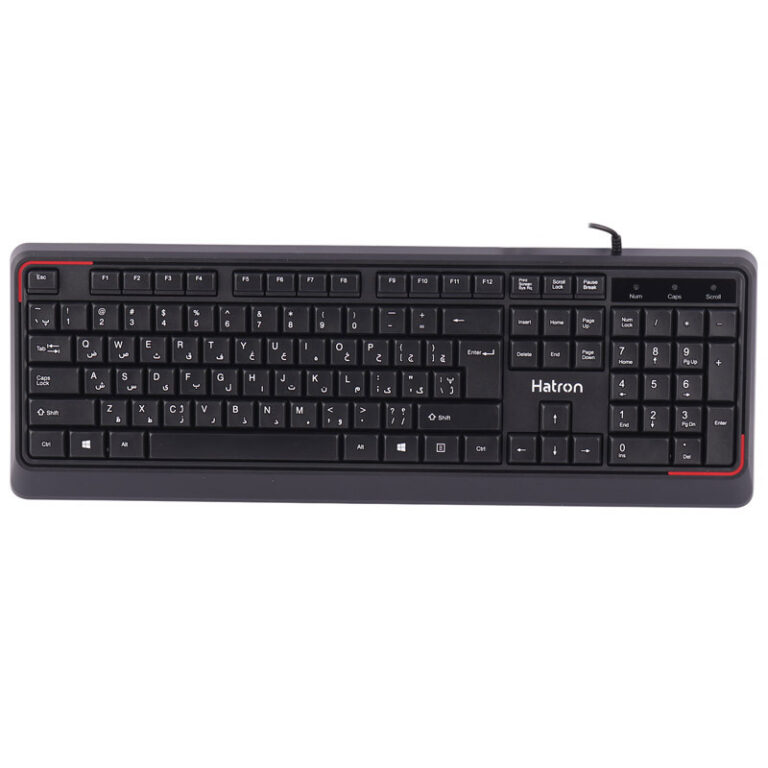 کیبورد با سیم هترون مدل HK180