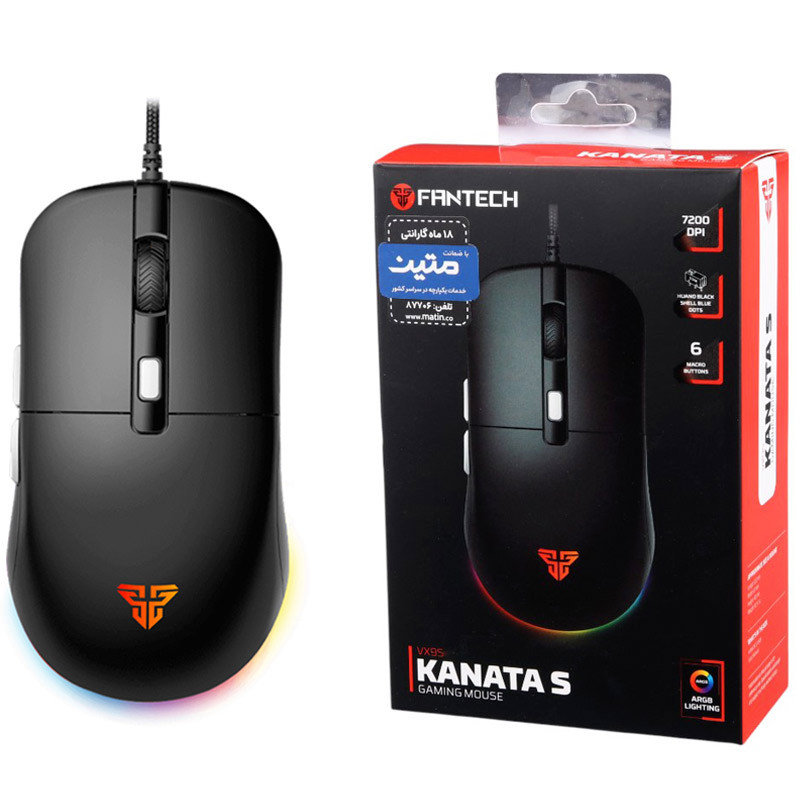 موس گیمینگ فنتک Kanata S VX9S
