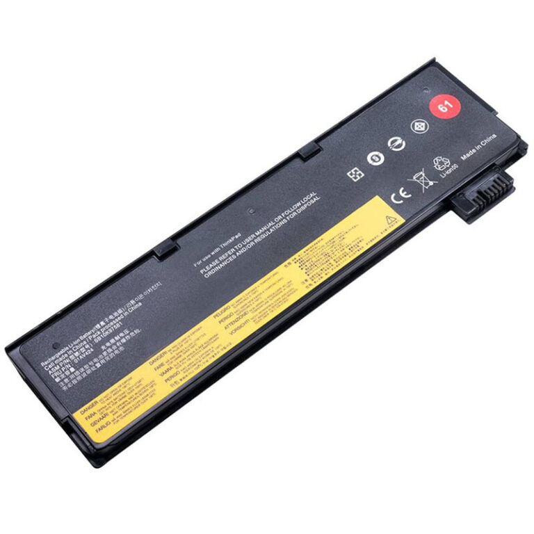 باتری لپ تاپ لنوو ThinkPad T470 شش سلولی