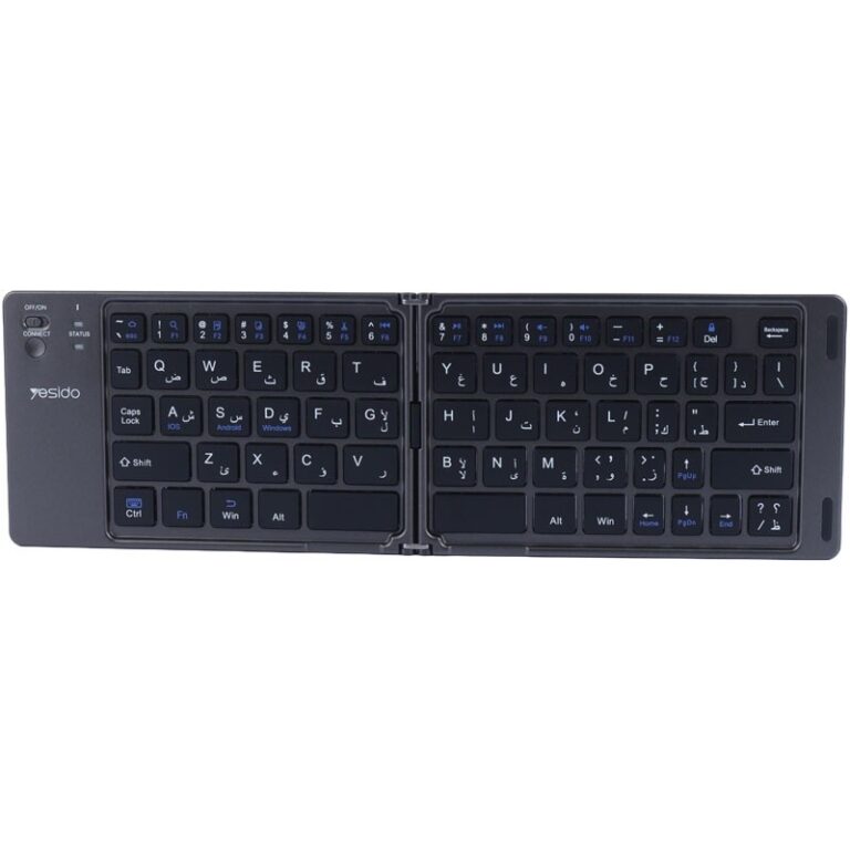 کیبورد بی سیم تاشو یسیدو مدل KB27
