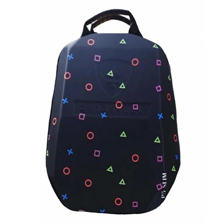 کیف کوله ای کنسول بازی Deadskull PS5 Slim طرح دکمه دسته بازی