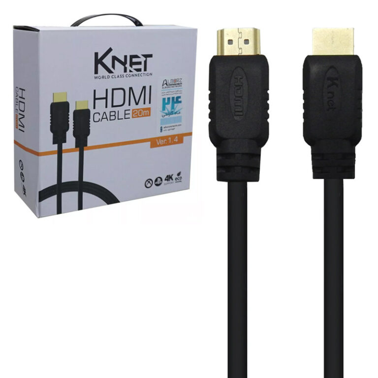 کابل HDMI 4K کی نت K-C205 طول 20 متر