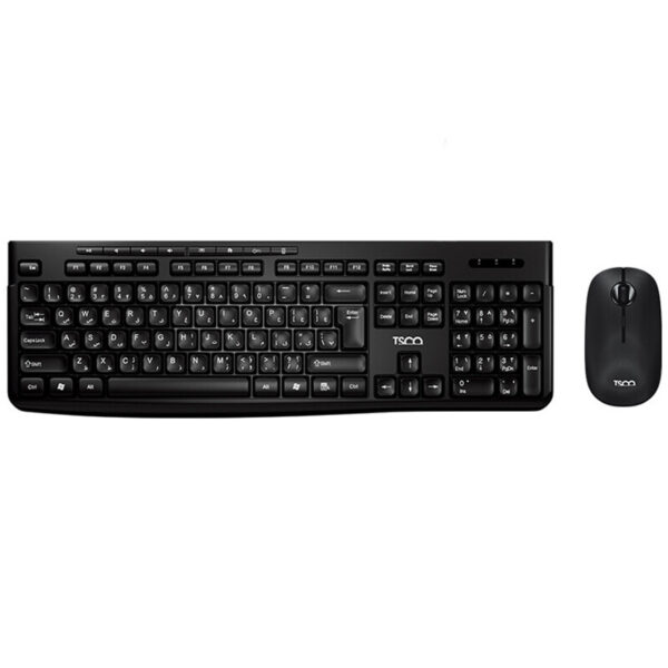ست کیبورد و موس بی سیم تسکو مدل TKM 7027W