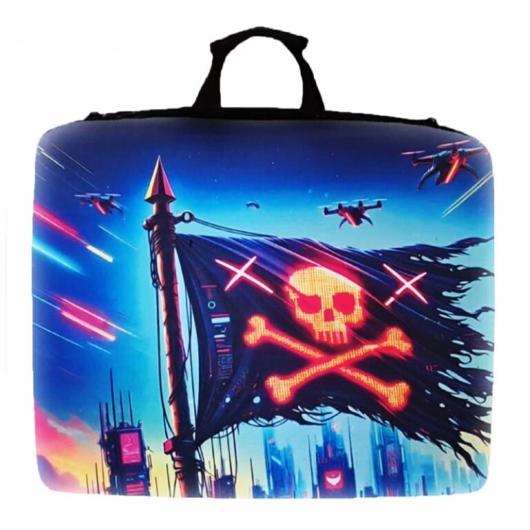 کیف کنسل بازی PS4 طرح Skull Flag