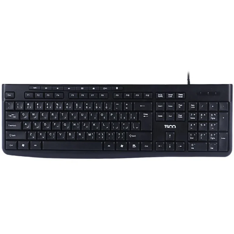کیبورد با سیم تسکو مدل TK 8025