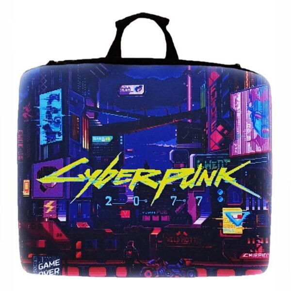 کیف کنسل بازی Game Over PS4 طرح Cyberpunk 2077