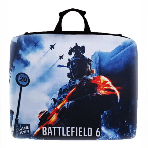 کیف کنسل بازی Game Over PS4 طرح Battlefield 6