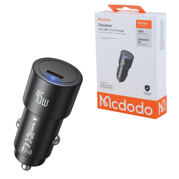 شارژر فندکی مک دودو Obsidian CC-534 با توان 45 وات