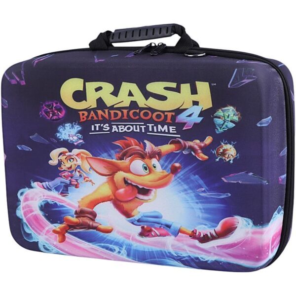 کیف کنسول PS5 Slim طرح Crash Bandicoot کد 2   نگهدارنده هدست