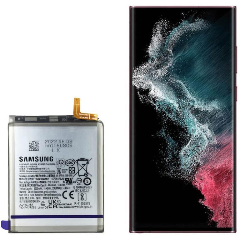 باتری موبایل اورجینال سامسونگ Galaxy S22 Ultra مدل EB-BS908ABY