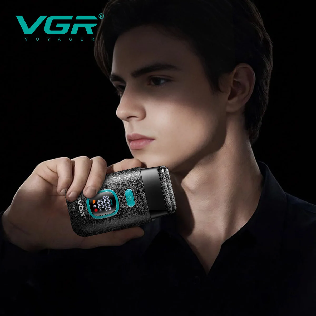ست 3عددماشین اصلاح،خط زن و شیور وی جی آر مدل V-886 S3 (AR) - تصویر 2