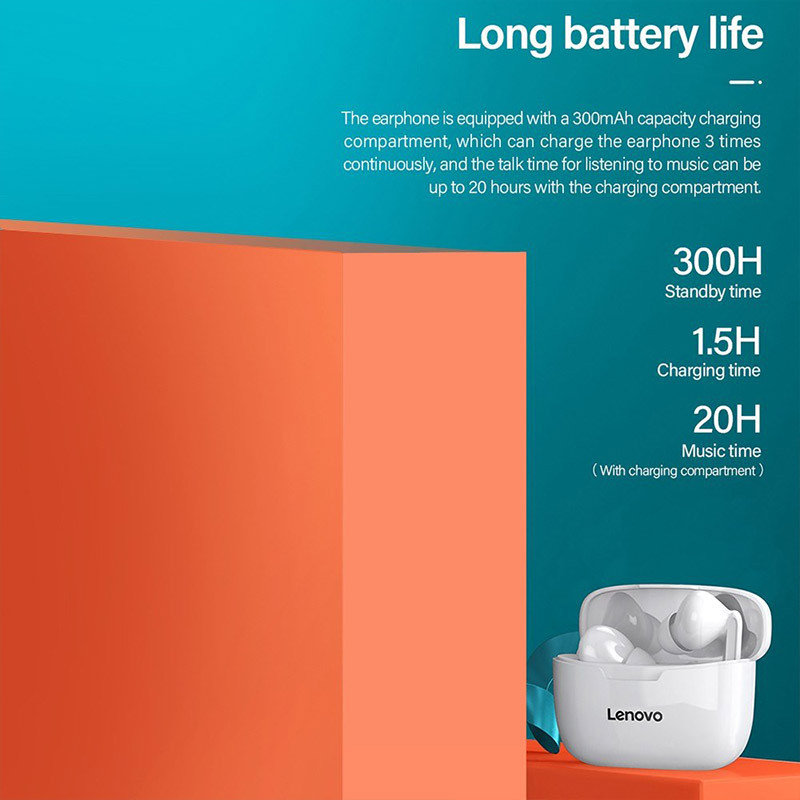 هندزفری بلوتوثی لنوو مدل XT90 (MK) - Image 7