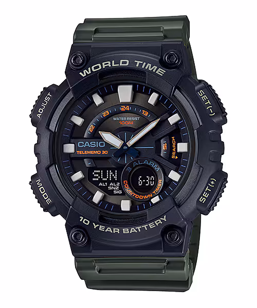 ساعت مچی مردانه کاسیو CASIO AEQ-110W-3A