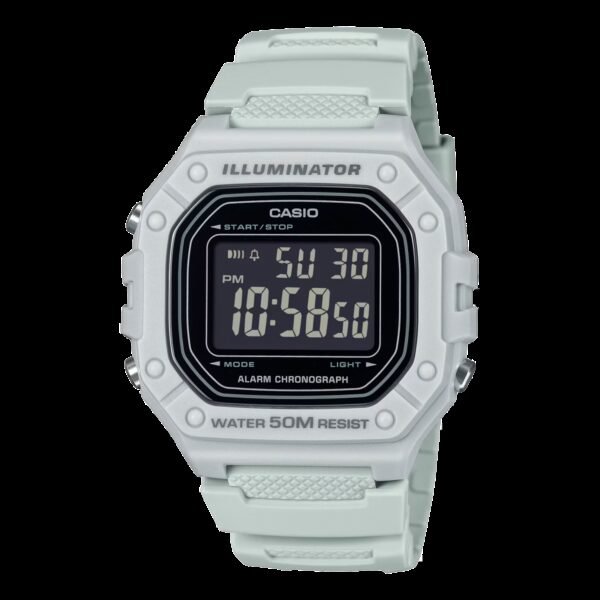 ساعت مچی کاسیو CASIO W-218H-8B دیجیتال طوسی