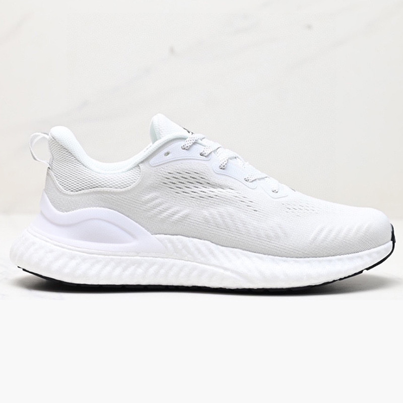 کفش کتونی آدیداس آلفابونس بوست طوسی سفید Adidas Alphabounce Boost