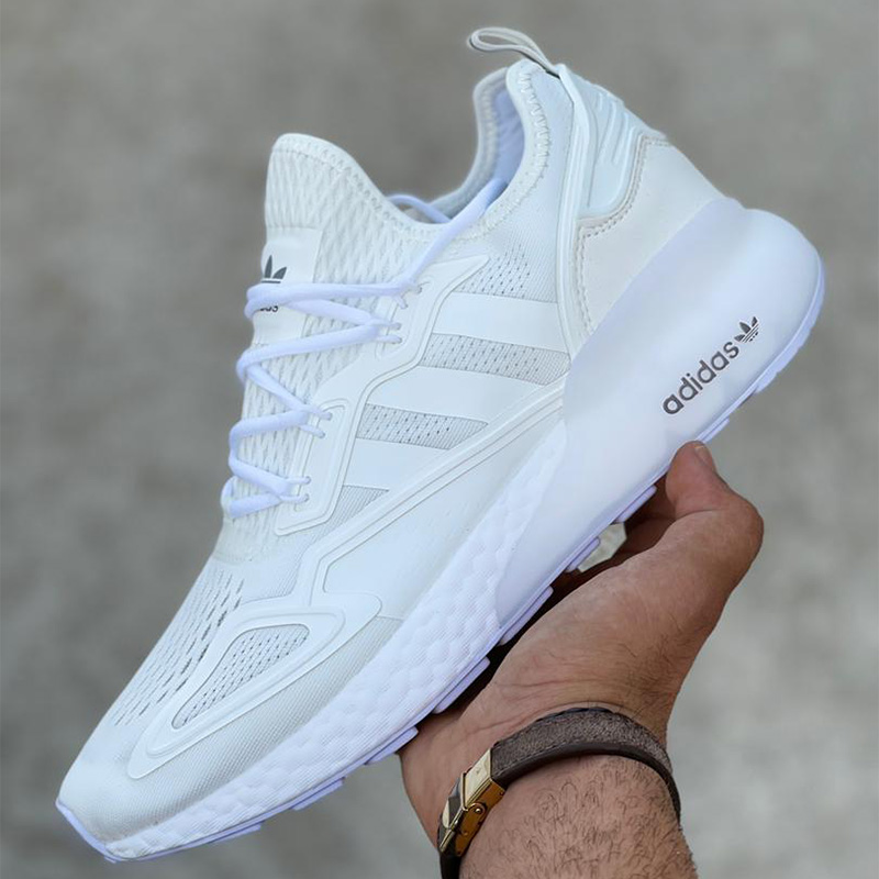کفش کتونی آدیداس زد ایکس 2k بوست Adidas zx 2k Boost سفید - Image 2