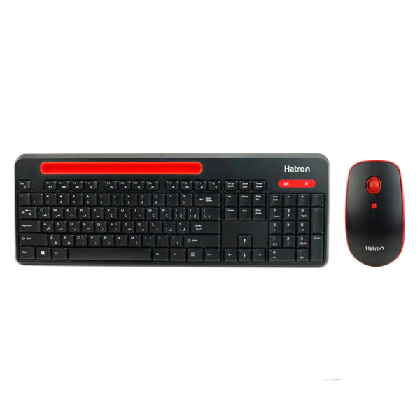 ست کیبورد و موس بی سیم هترون HKCW135