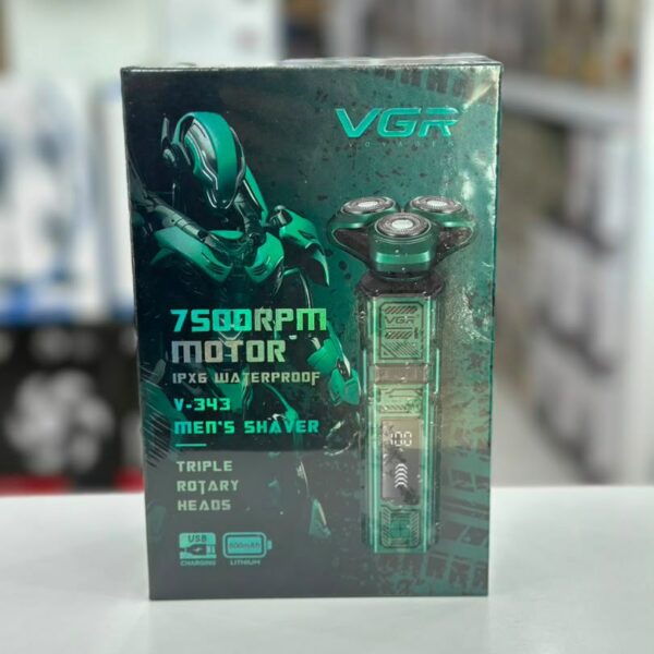 ماشین اصلاح موی صورت VGR مدل v-343 وی جی ار (MB)