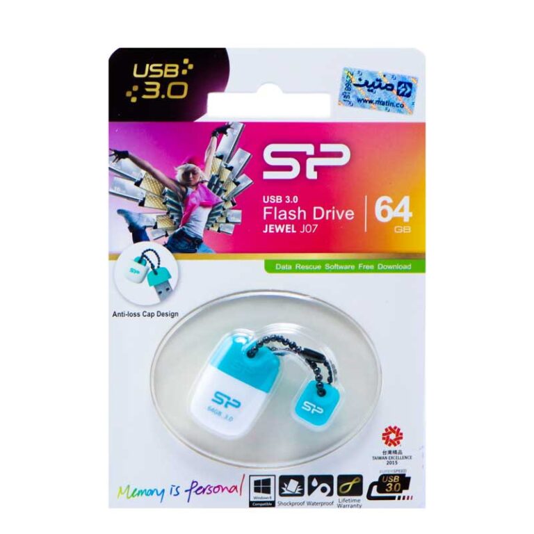 فلش مموری سیلیکون پاور مدل jewel j07 ظرفیت 64 گیگابایت